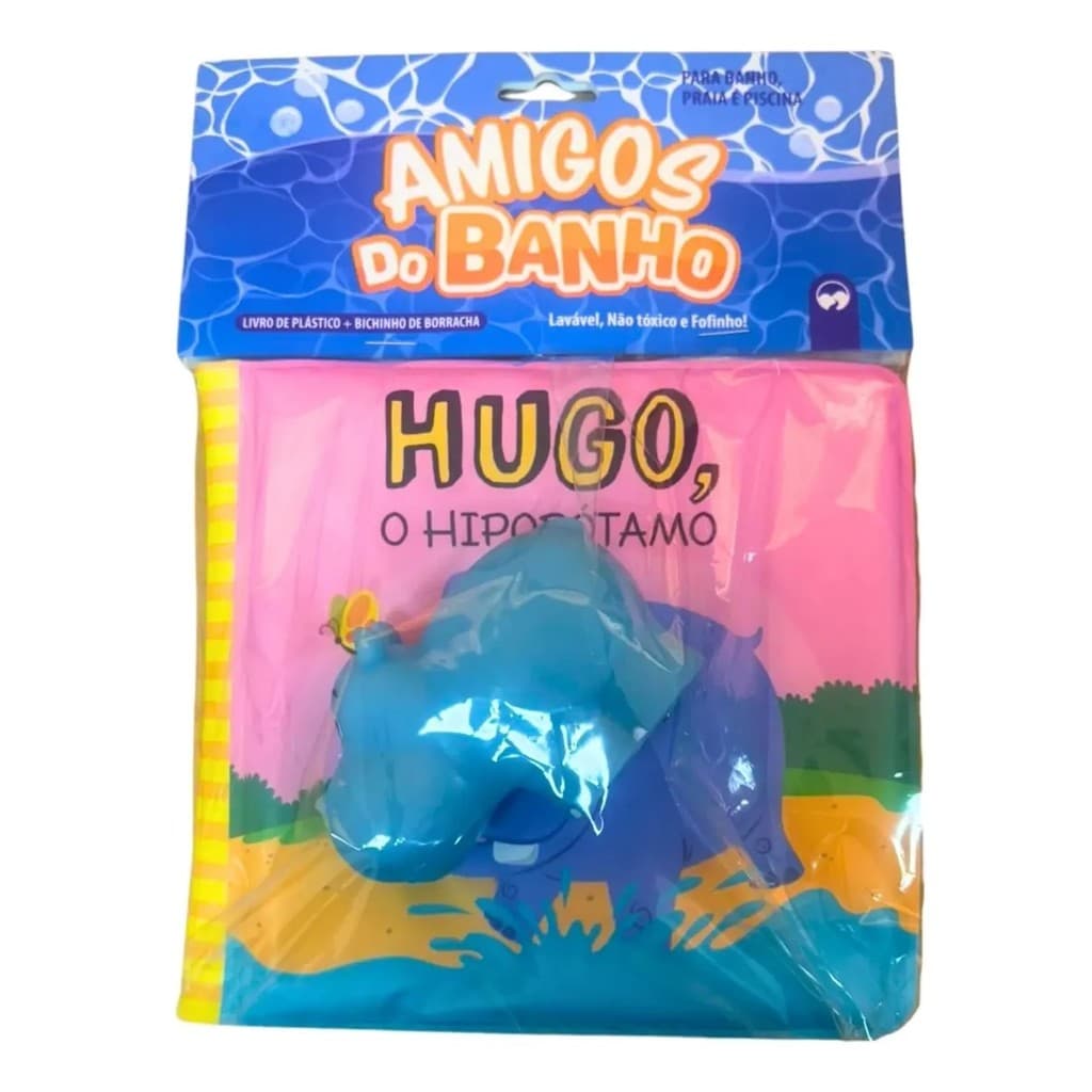 Livro Amigo Do Banho Hipopotomo