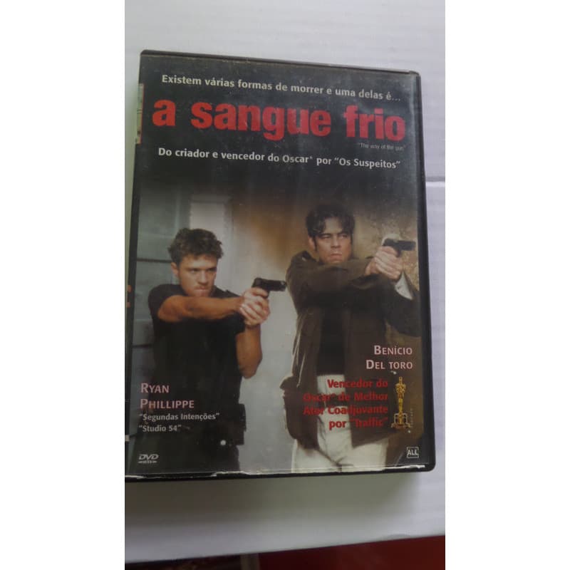 A Sangue Frio - DVD - Policial