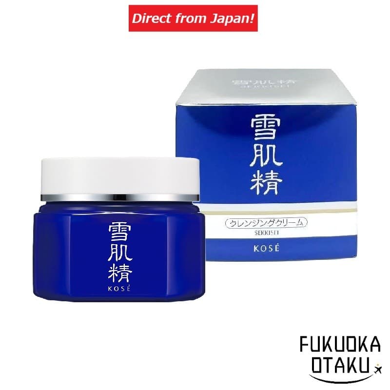Kose SEKKISEI Cleansing Cream Creme de Limpeza Hidratante Cuidado dos Poros Fabricado no Japão【Direto do Japão】