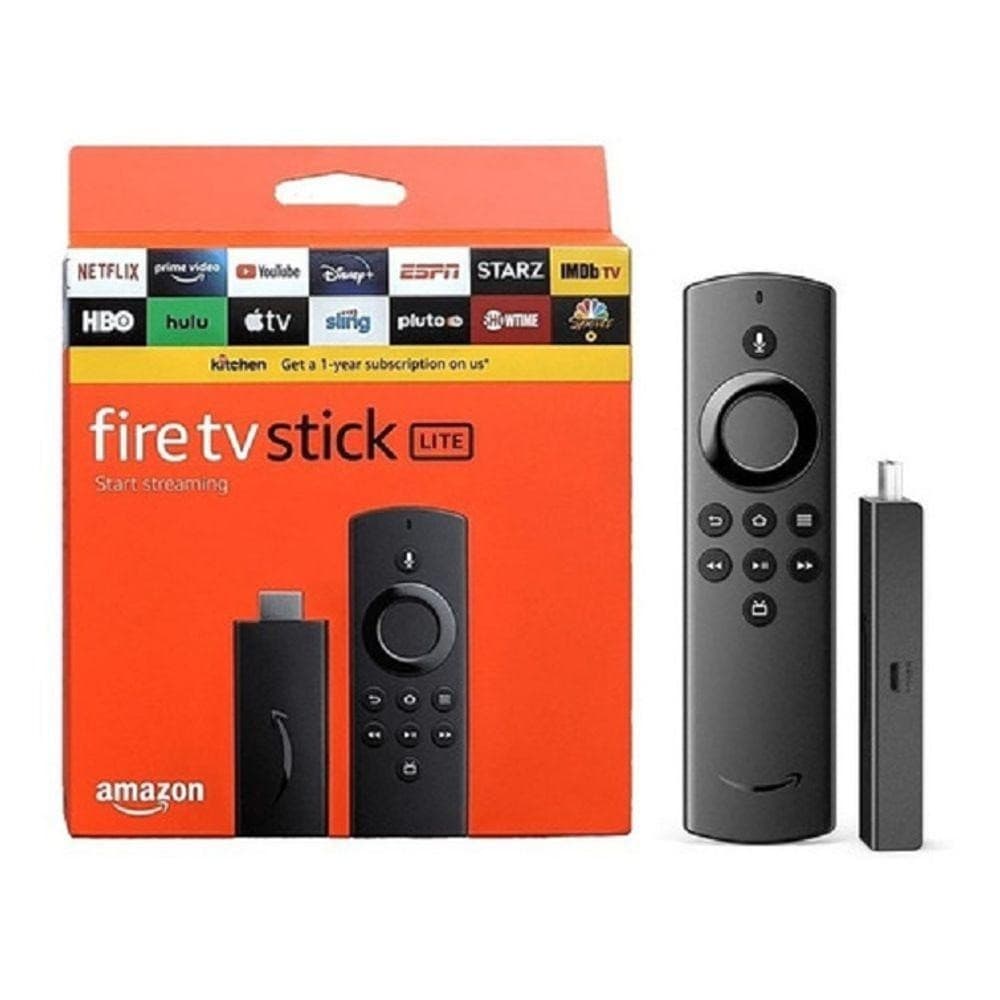 Amazon Fire TV Stick Lite com Controle Remoto por Voz - Streaming Full HD 8GB