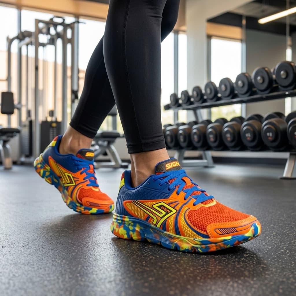 Tênis Esportivo Masculino Unissex Academia Corrida Caminhada Confortável Leve Amortecimento