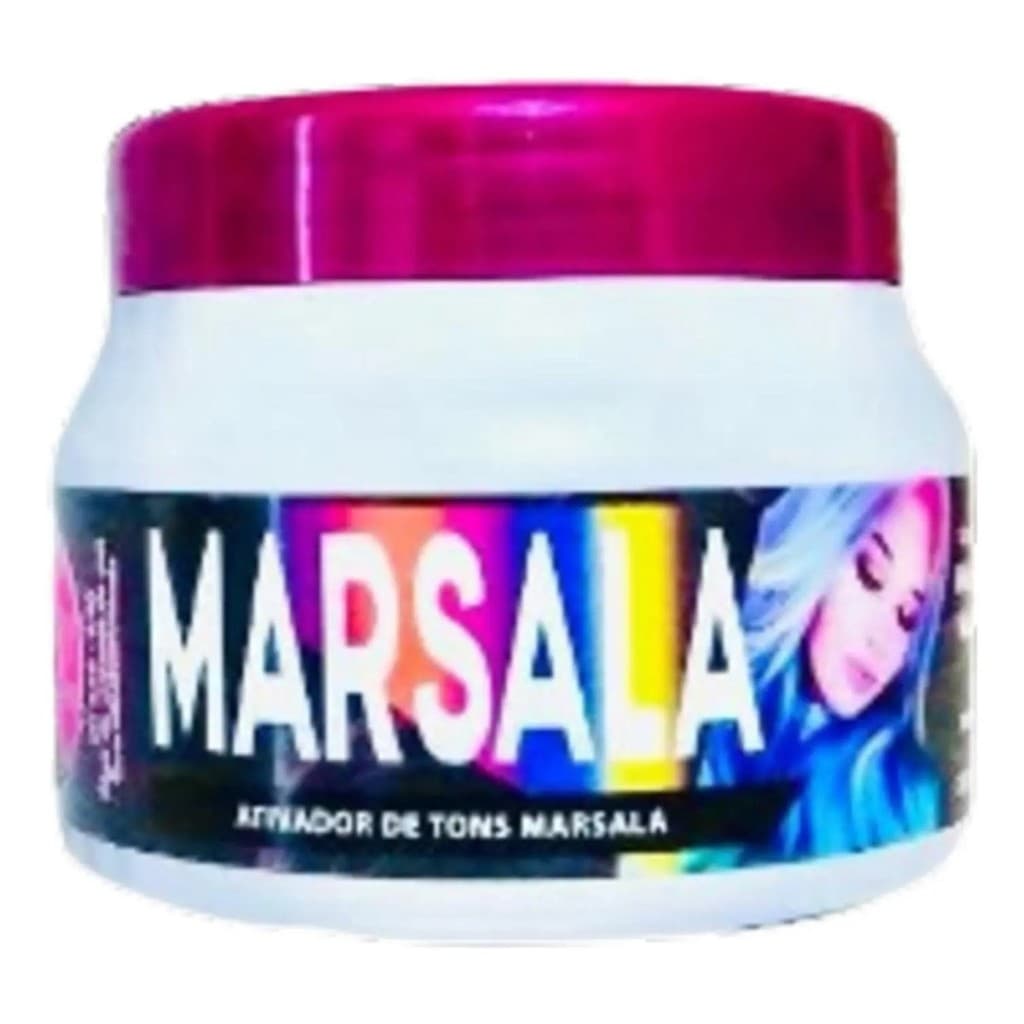 Matizador Vinho Marsala Óleo De Argan 500g Mairibel