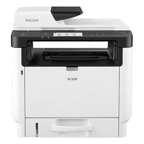 Multifuncional Ricoh Laser Mono M320f M320 Usb Ethernet Duplex Cor Branco