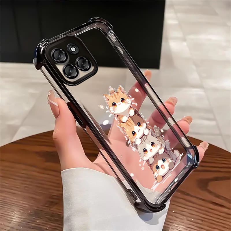 Capa Para Motorola Moto G56 5G Capa silicone Case Protetora Capinha Capas