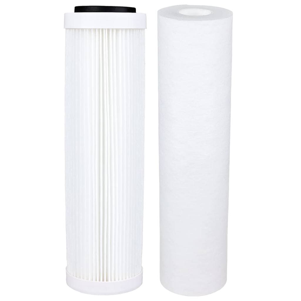 Refil Filtro Plissado Lavável E Polipropileno 9 3/4''   Branco