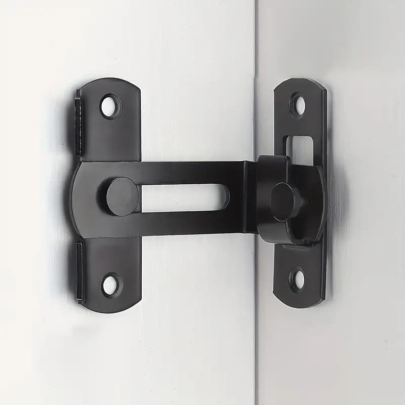 Trava De Aço Inoxidável Trava De Porta Deslizante Anti-roubo Fechadura De Porta Com Ferrolho De Ângulo Reto De 90 ° Vend