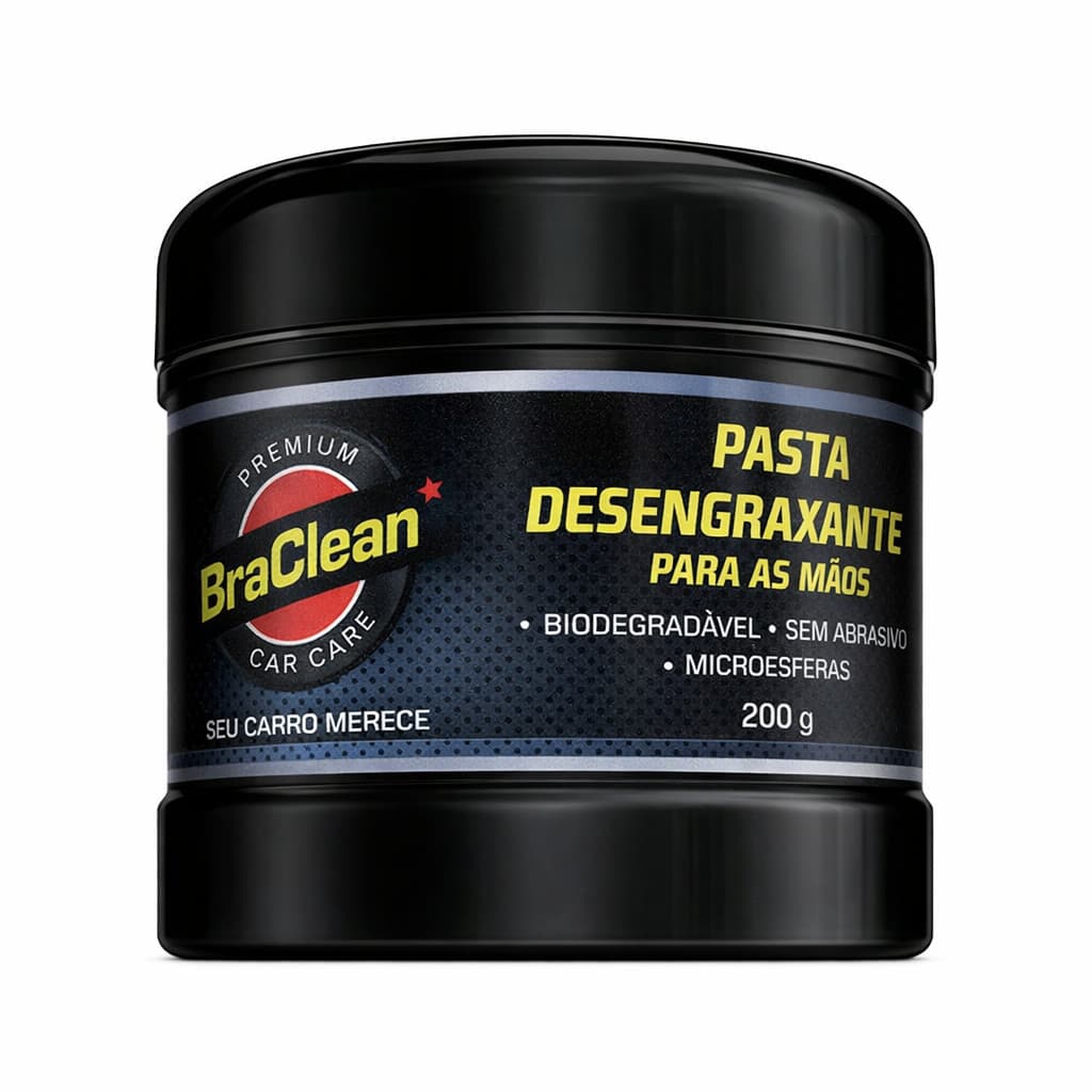 Pasta Desengraxante 200g Para Mãos Remove Graxa Óleo Gordura Para Mecânicos Borracheiros Oficina