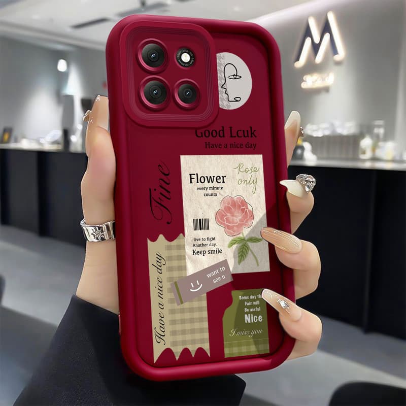 Capa Para Motorola Moto G86 5G Capa silicone Case Protetora Capinha Capas