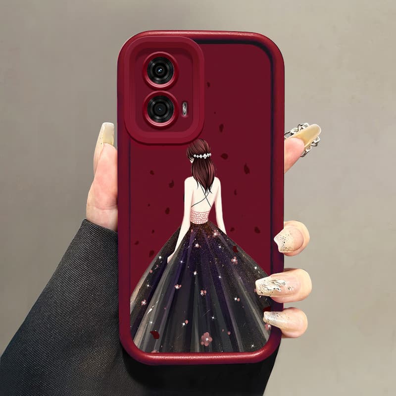 Capa Para Motorola Moto G24 Capa silicone Case Protetora Capinha Capas