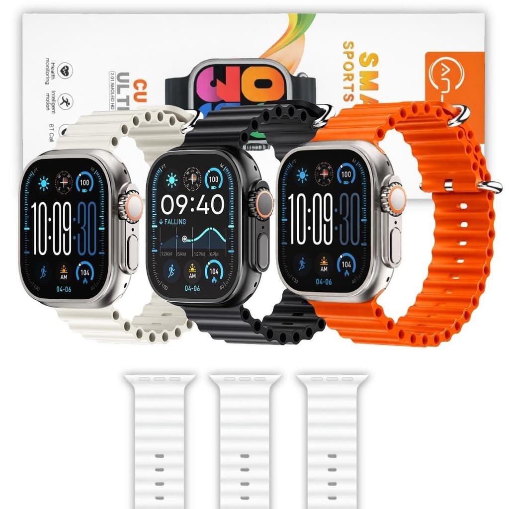 Smartwatch C11 Ultra 49mm Série 11 com Jogos e Chamadas Bluetooth
