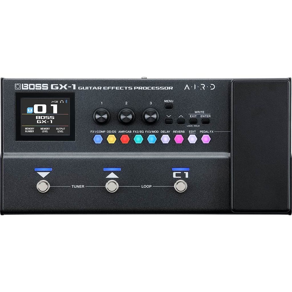 Pedaleira Boss GX-1 Processador de Efeitos para Guitarra Multi-Efeitos