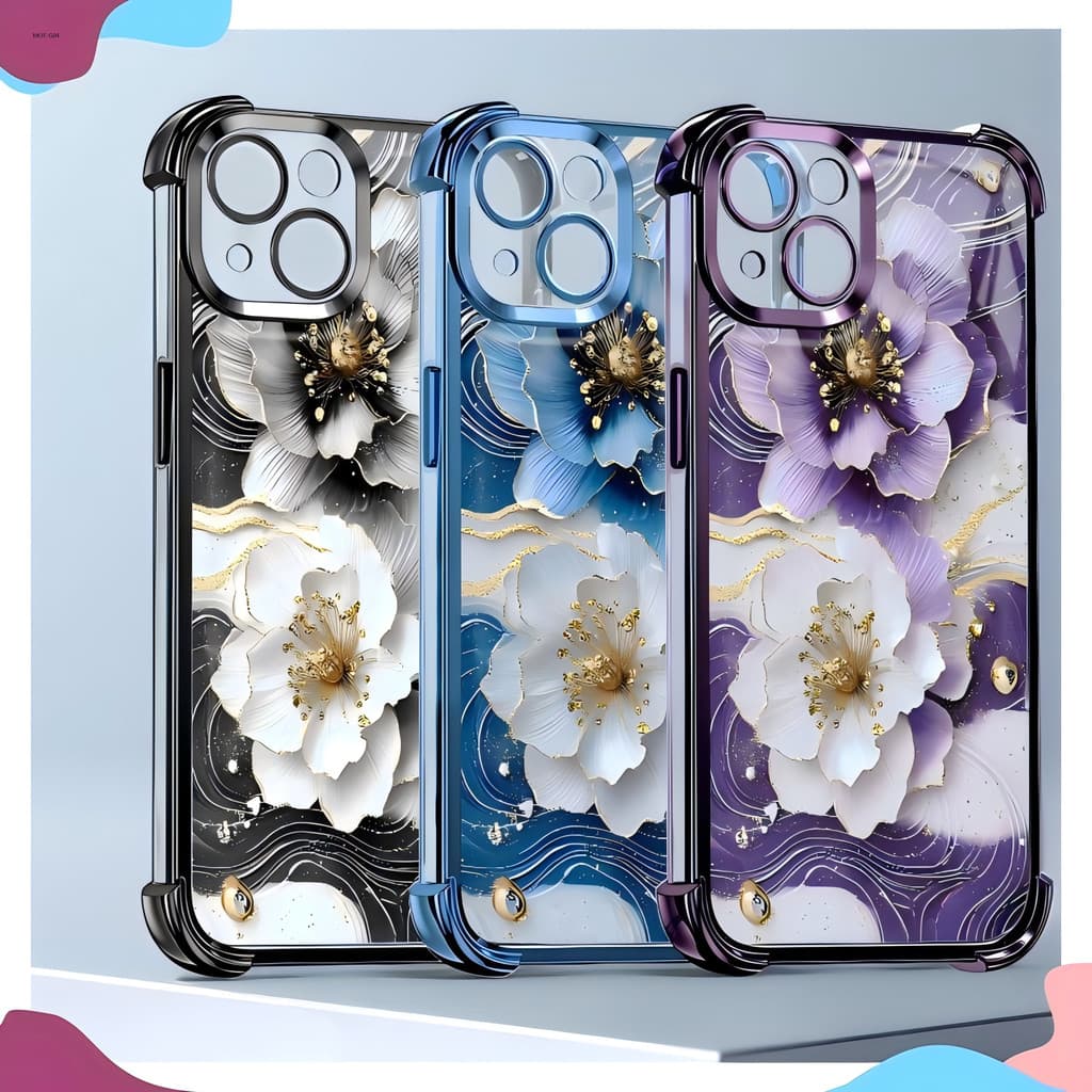 Capa Macia Capa Anti Impacto Transparente Luxo Para Motorola Moto G24 G22 G20 G14 G10 G04S G04 G30 Capas 1144FS