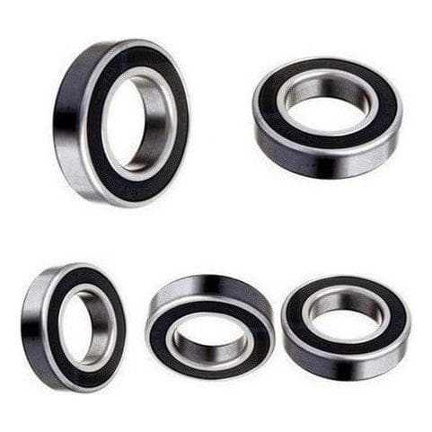 5 ROLAMENTOS RODA TRASEIRA DIANTEIRA FLANGE  HAOJUE DR 160 SKU387 REFORÇADO