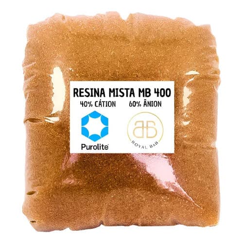 Resina Mista Filtro Deionizador Purolite Mb400 Osmose 500g