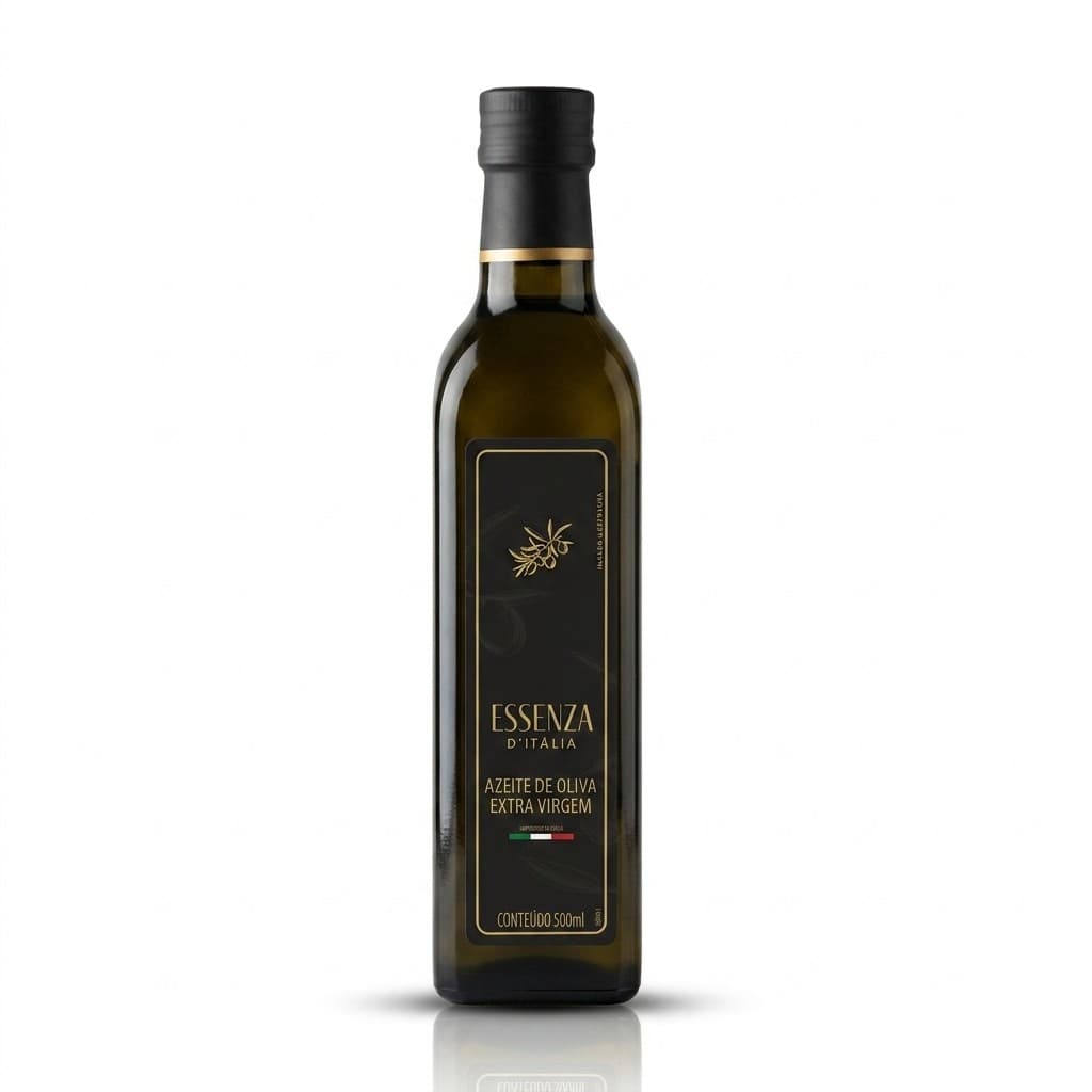 Azeite De Oliva Extra Virgem Essenza D'Italia 500ml Acidez 0,5% Puro Importado Italiano Para Saladas