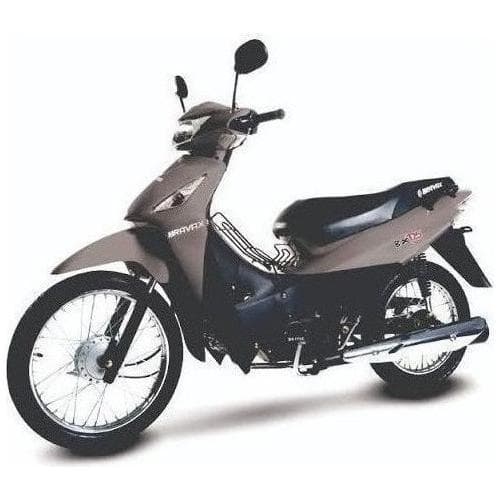 KIT RELAÇÃO TRANSMISSÃO BRAVAX   BVX 125 STREET SKU113 REFORÇADO