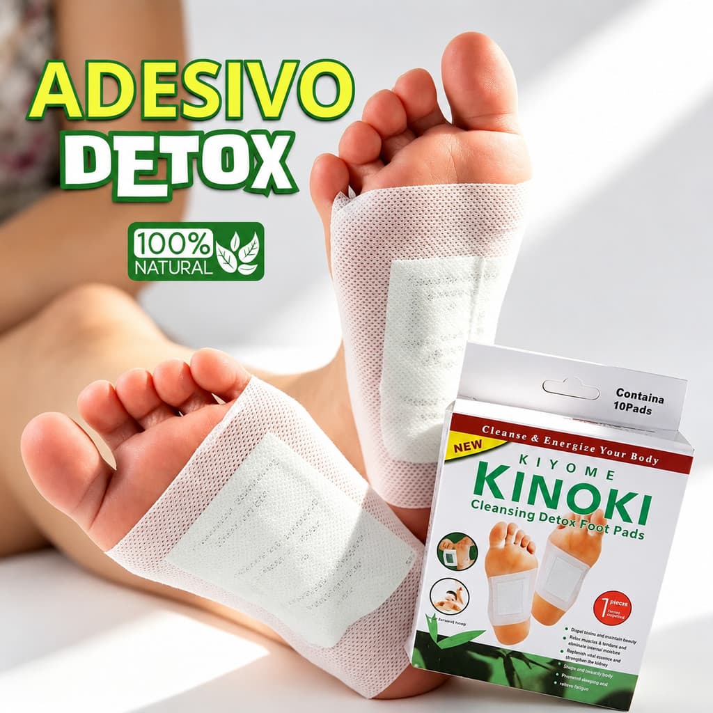 Kit Patch Detox Para Pés 10pcs, Removedor de Impurezas, Relaxamento Noturno, Spa Caseiro