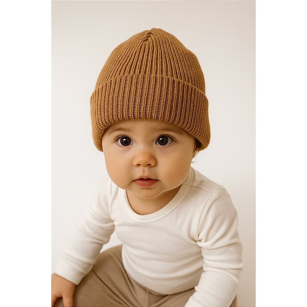 Touca de Bebê Tricot Unissex (04-18 meses)Touca Infantil Menino / Menina Algodão