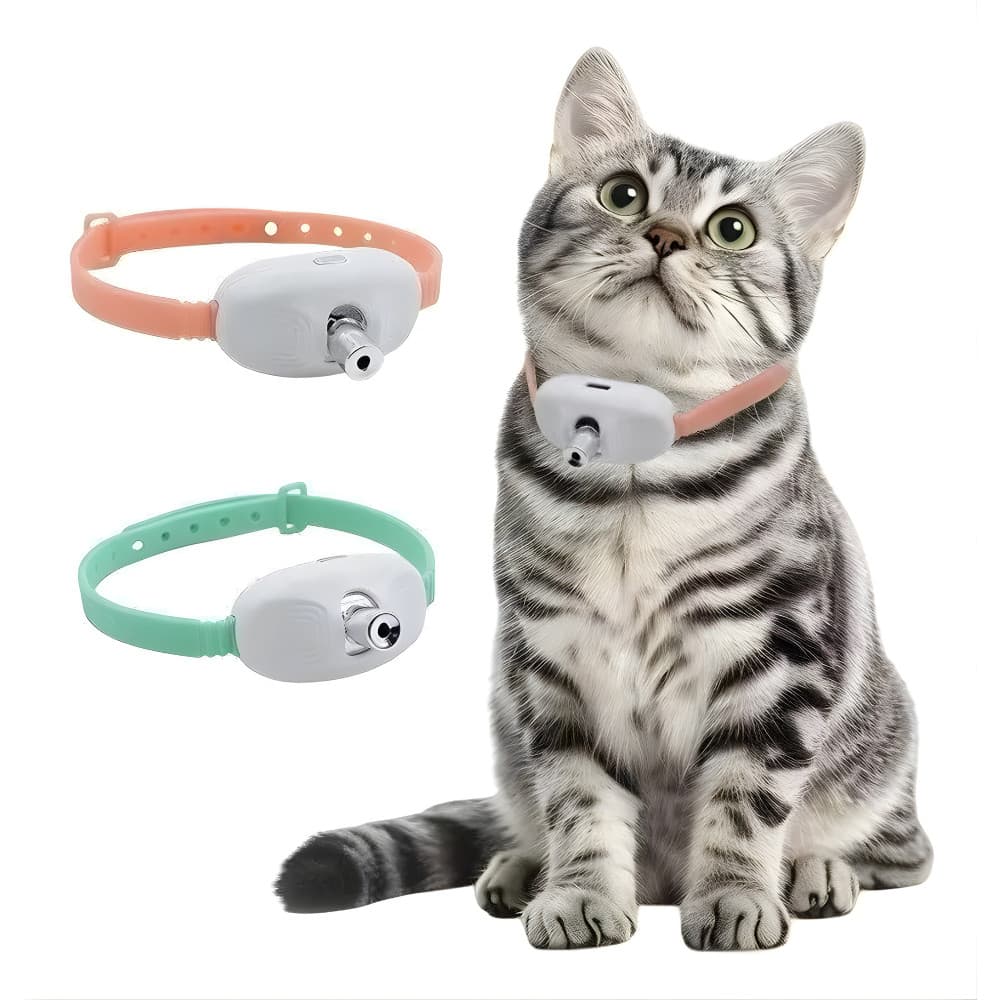 Coleira Brinquedo Laser LED USB Para Gatos, Design Ergonômico Durável Recarregável, Uso Diário Para Estimular Caça