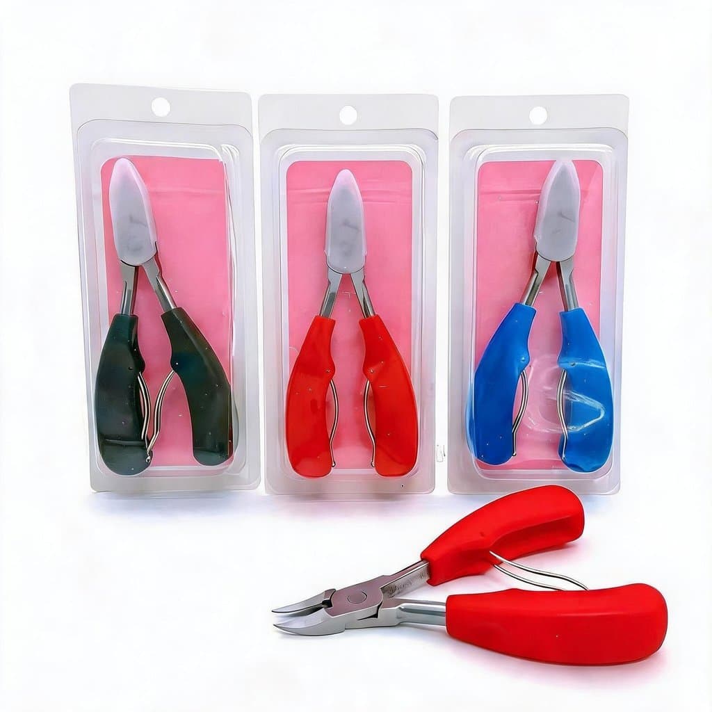 Alicate de Unhas Bico de Águia Profissional 15cm para Unhas Encravadas e Grossas