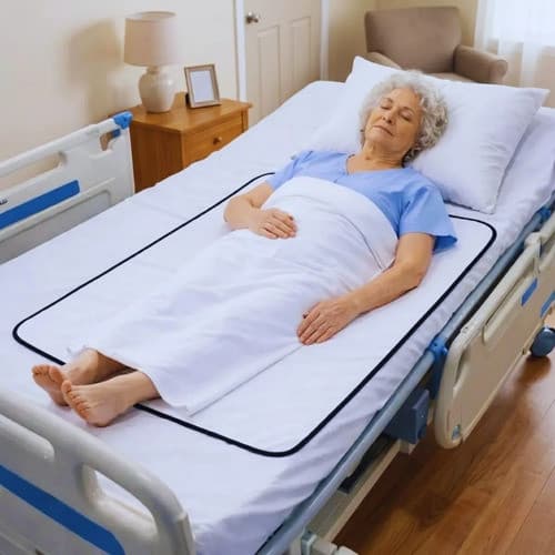 1/3un Protetor Hospitalar de Colchão Impermeável Anti Vazamento 100x70cm | Pacientes Acamados | Geriátrico e Infantil