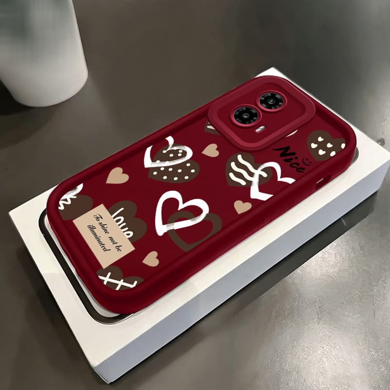 Capa Para Motorola Moto G34 G45 Capa silicone Case Protetora Capinha Capas