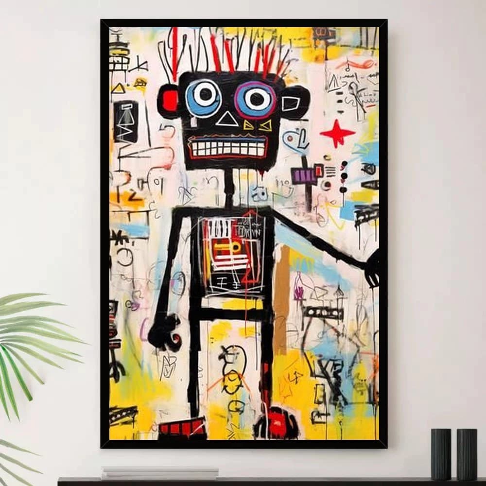 Quadro Placa Decorativa Composição em Tons Quentes Composição em Branco e Bege