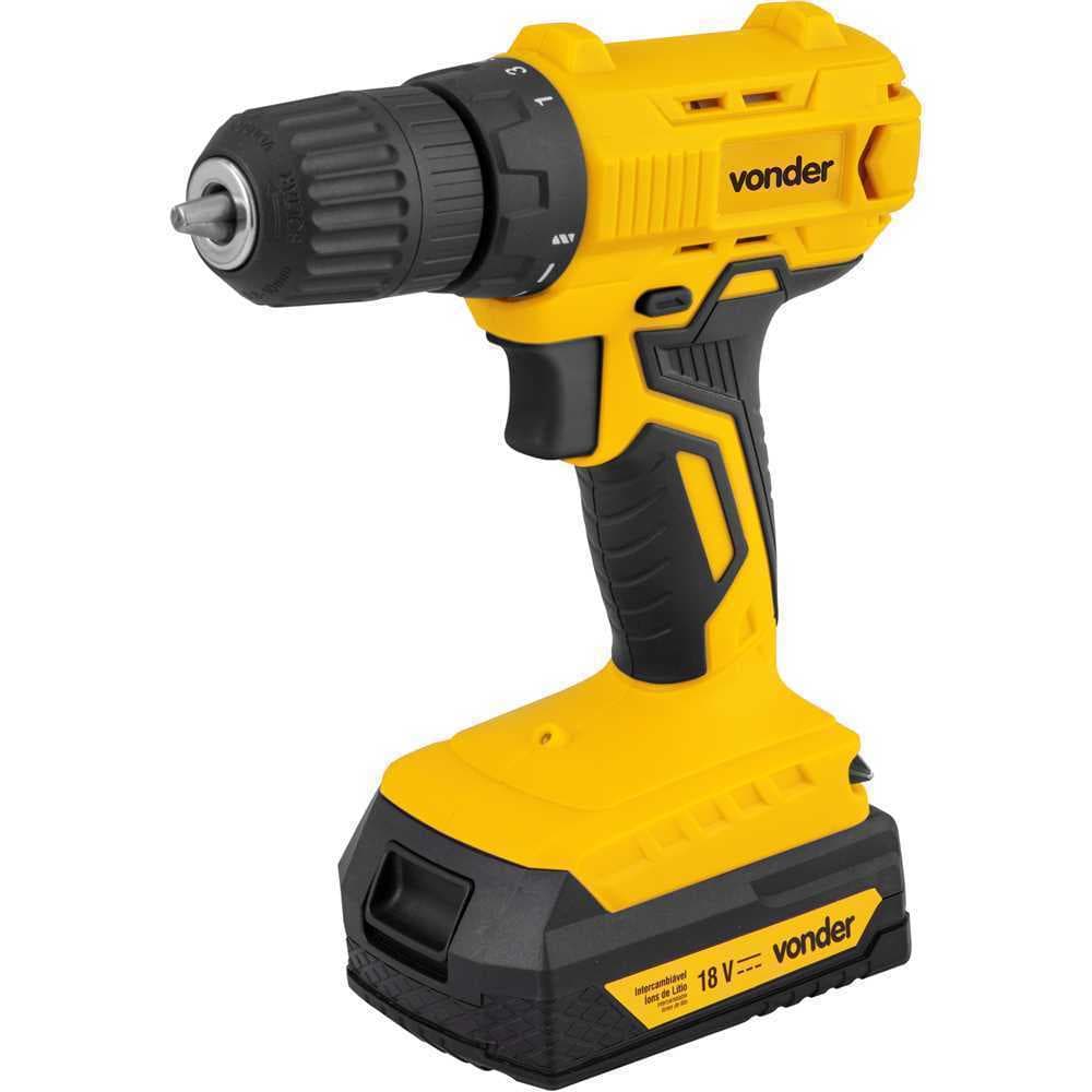 PARAFUSADEIRA FURADEIRA A BATERIA 18 V IPFV 1852 VONDER