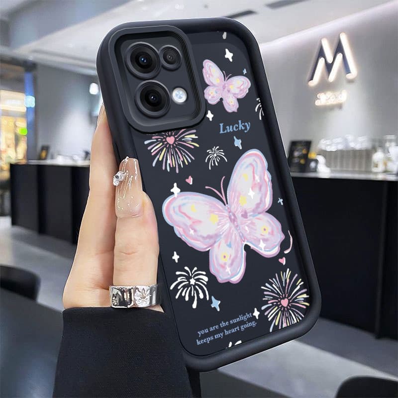 Capa Para OPPO Reno 13 5G Reno 13F 4G Reno 13F 5G Capa silicone Case Protetora Capinha Capas
