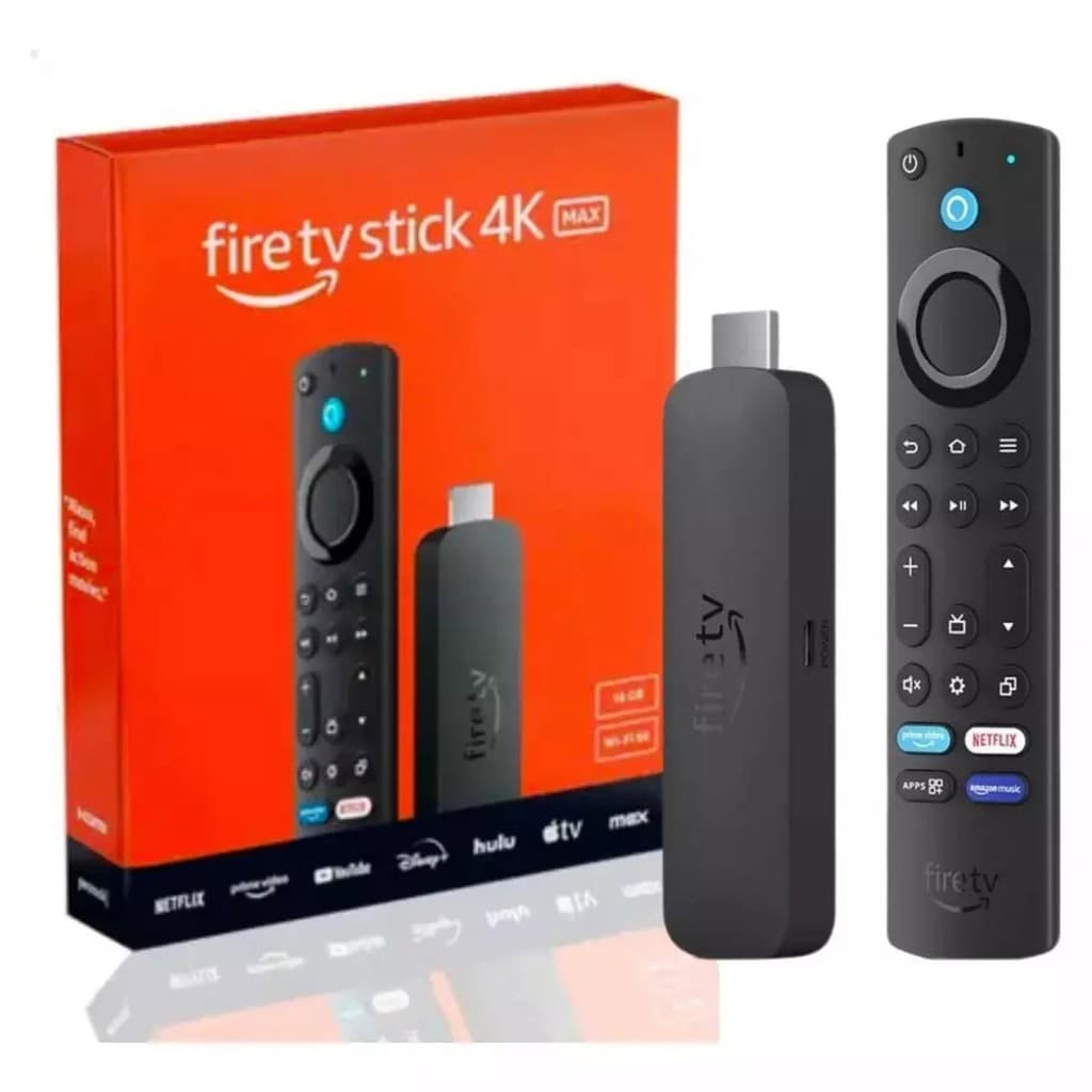 Amazon Fire TV Stick 4K Max - 16GB com Controle de Voz Alexa