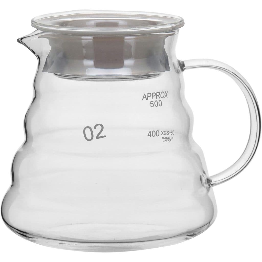 Cafeteira Vidro Borossilicato 580ml Transparente Home&Co Café Prensa Francesa Coador Filtro Chá