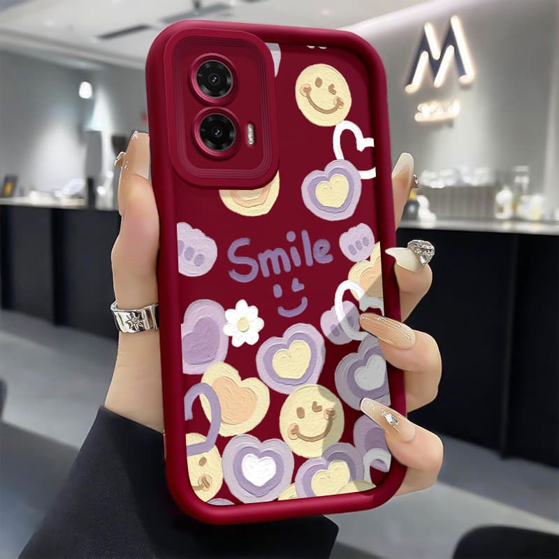 Capa Para Motorola Moto G35 G45 Capa silicone Case Protetora Capinha Capas