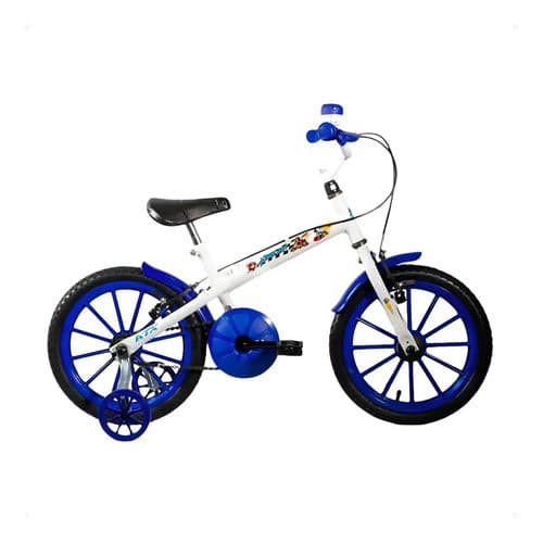 Bicicleta Infantil Masculina Aro 16 Menino Alumínio Ktx Cor Branco Tamanho Do Quadro S