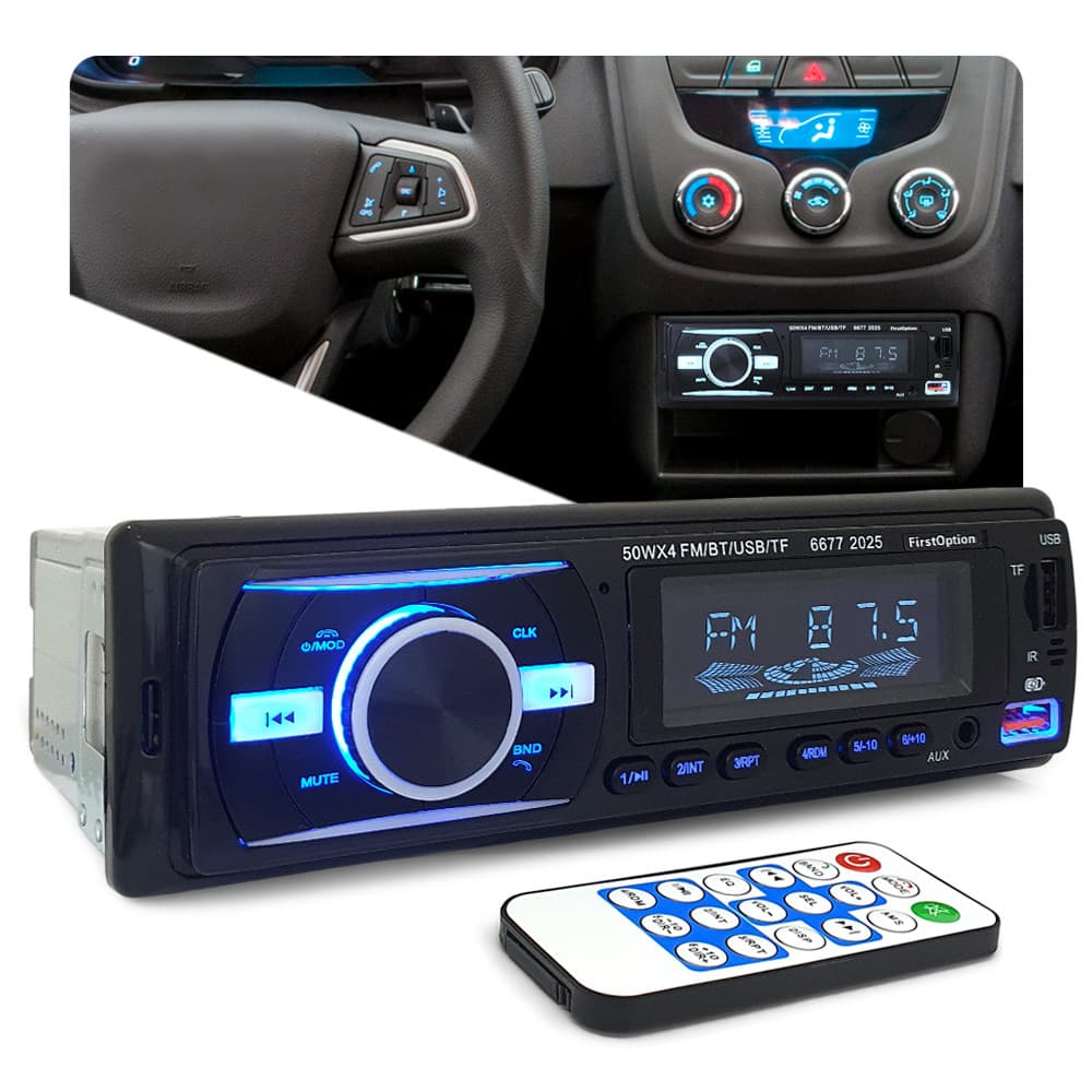 Rádio Peugeot 207 Bluetooth USB Pen Drive Sincroniza Ligação Celular