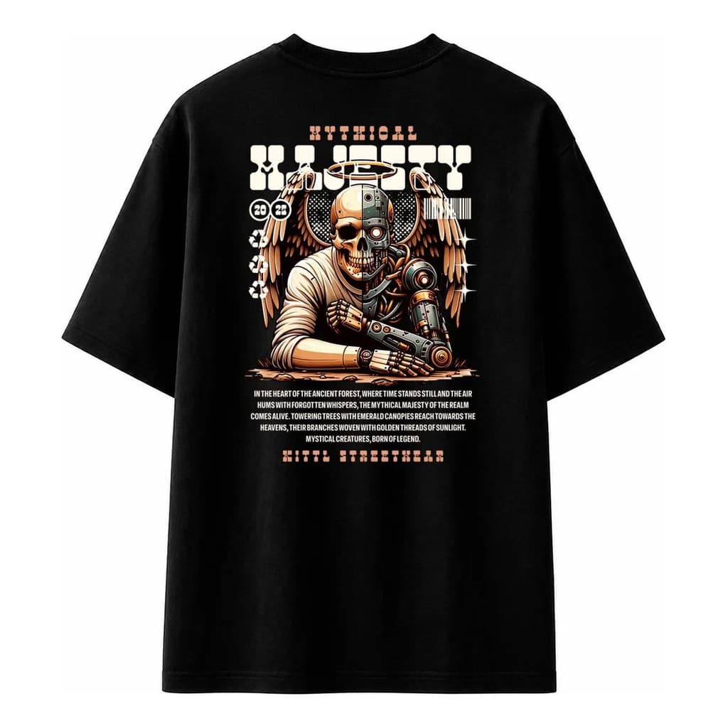Camisa Masculina Estampada Swag Y2K Passeio
