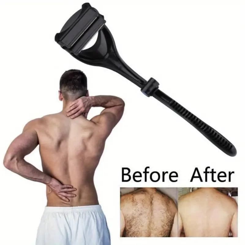Barbeador De Cabelo Preto Para Costas Masculino Vendido(s) - Variação: