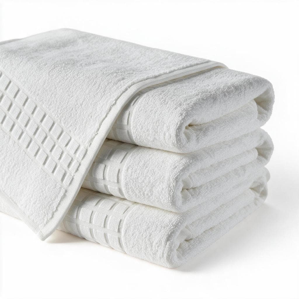 Toalha Proficional City para Rosto Branca 50cm x 70cm Felpuda 410 g/m² 90% Algodão 10% Poliéster