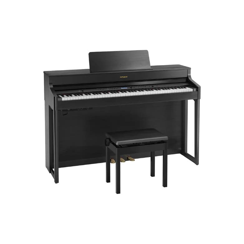 Piano Digital Roland HP702-CH Preto 88 Teclas