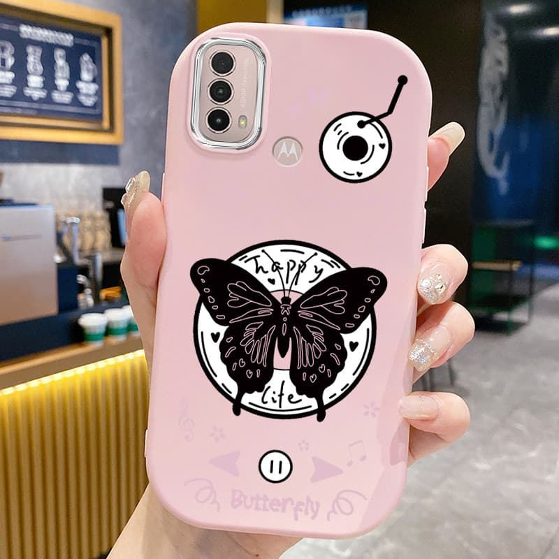 Capa Para Motorola MOTO E40 E30 Capa silicone Case Protetora Capinha Capas
