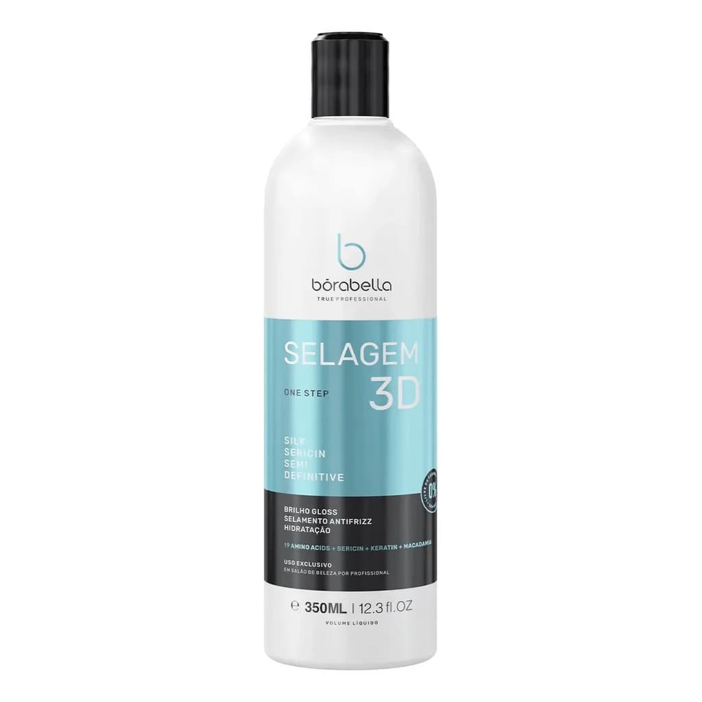 Borabella True Professional Selagem 3d Solução Para Hidratação De Cabelo 350 Ml