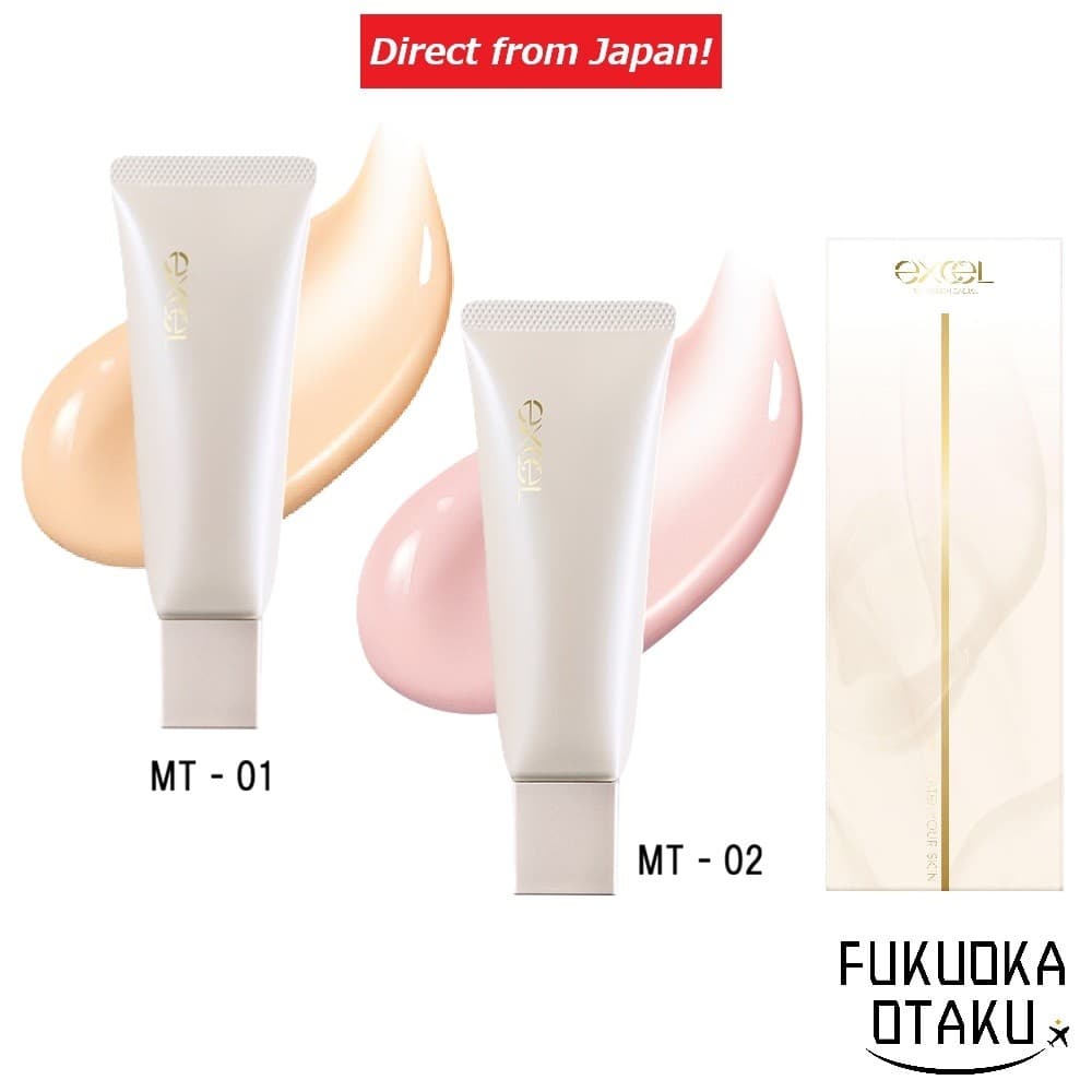 excel Motivate Your Skin All-in-One Serum Primer UV Base Light Foundation Made in Japan【Direto do Japão】