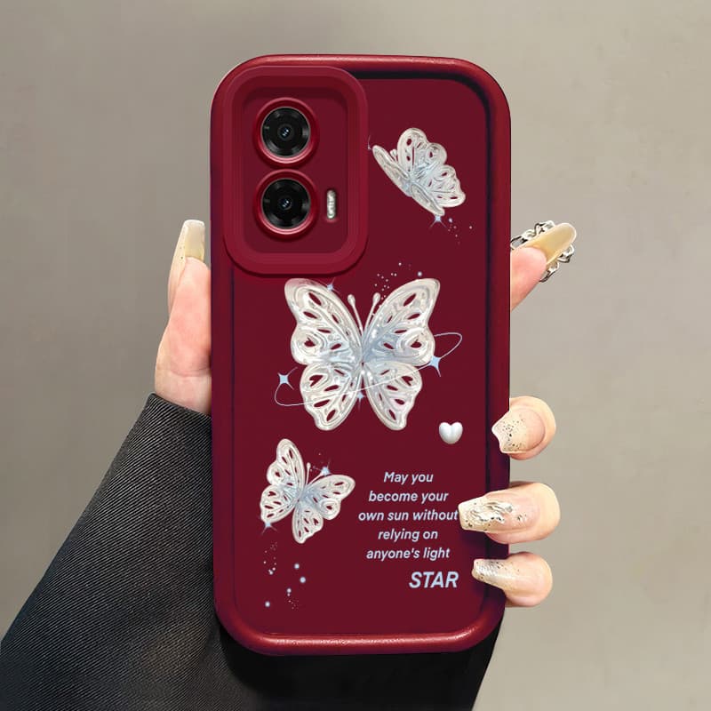 Capa Para Motorola Moto G35 G45 Capa silicone Case Protetora Capinha Capas