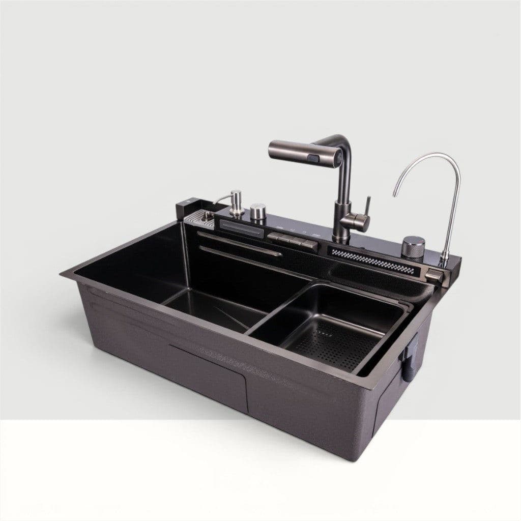 Cuba Cozinha Gourmet Inox Digital - Preto