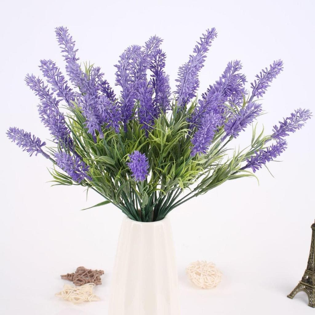 Kit 10 Ramos Flores Lavanda Para Arranjos Artificiais Buquê Decoração Vendido(s) - Variação: