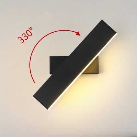 Arandela 12W Rotativa com 3 Cores Design Ajustável e Iluminação Direcionada Vendido(s) - Branco