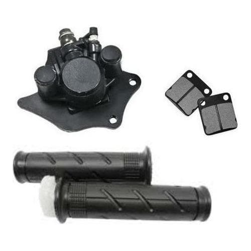PINÇA FREIO DIANTEIRO COM 2 PASTILHAS PUNHOS  CBX 150 AERO SKU381 REFORÇADO