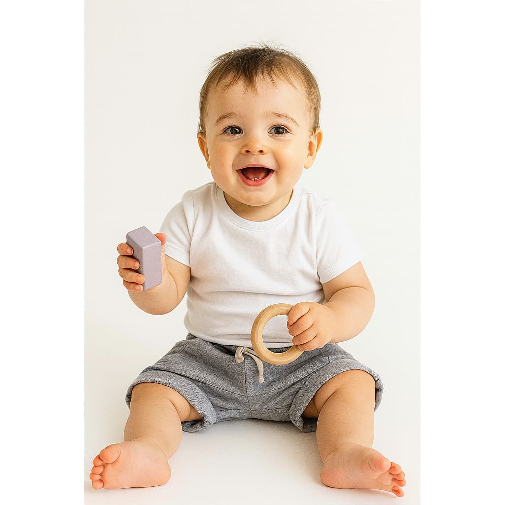 Bermuda Infantil Menino (1 ano) Bermuda de Bebê Menino 100% Algodão