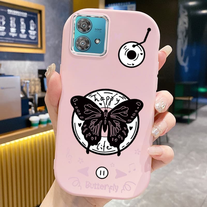 Capa Para Motorola MOTO Edge 40 Neo Capa silicone Case Protetora Capinha Capas