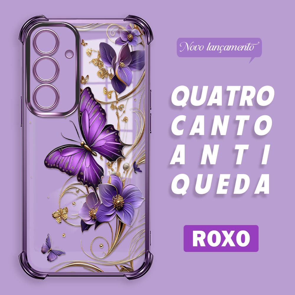 Capa Para Samsung Galaxy A17 4G 5G Capinha Anti Choque Case Transparente 0647 FS