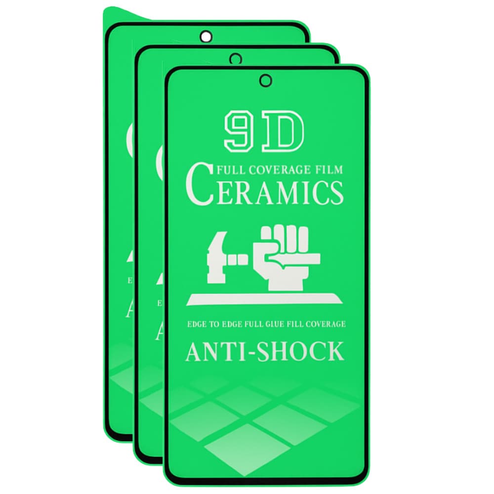 Kit Com 3x Películas 9d Cerâmica Flexível Para Iphone 16 Pro